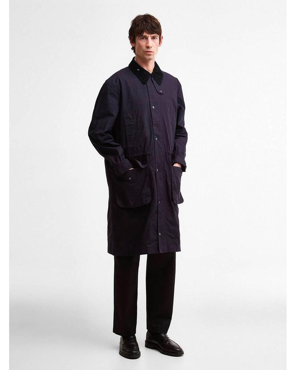 Barbour Blue X Kaptain Sunshine: 2-In-1 Design Endurance Casual Jacket for men