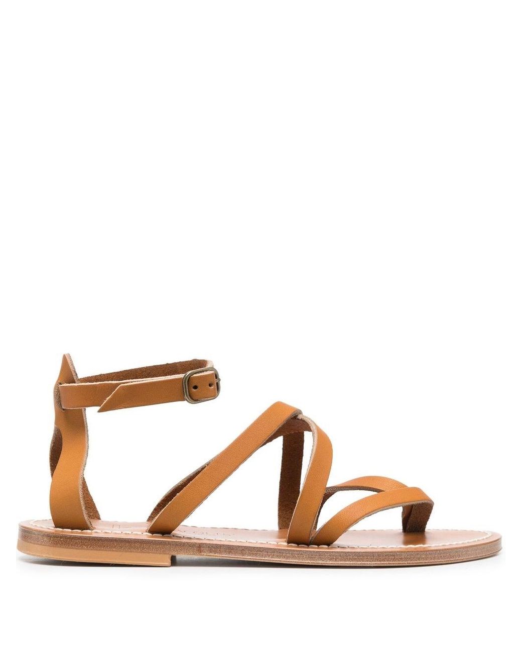 K. Jacques Brown Epicure Sandals