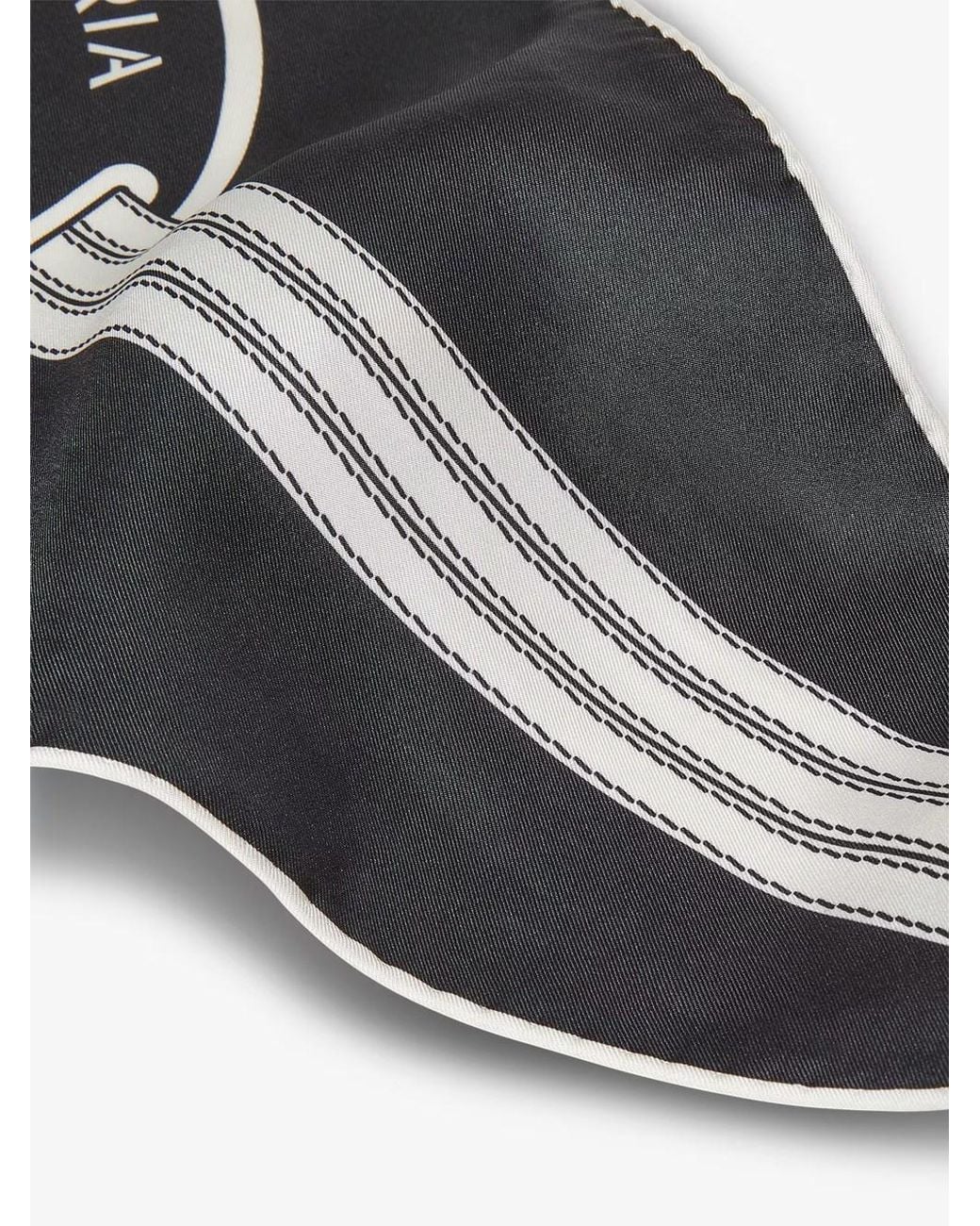 Fendi Black Foulard "Selleria"