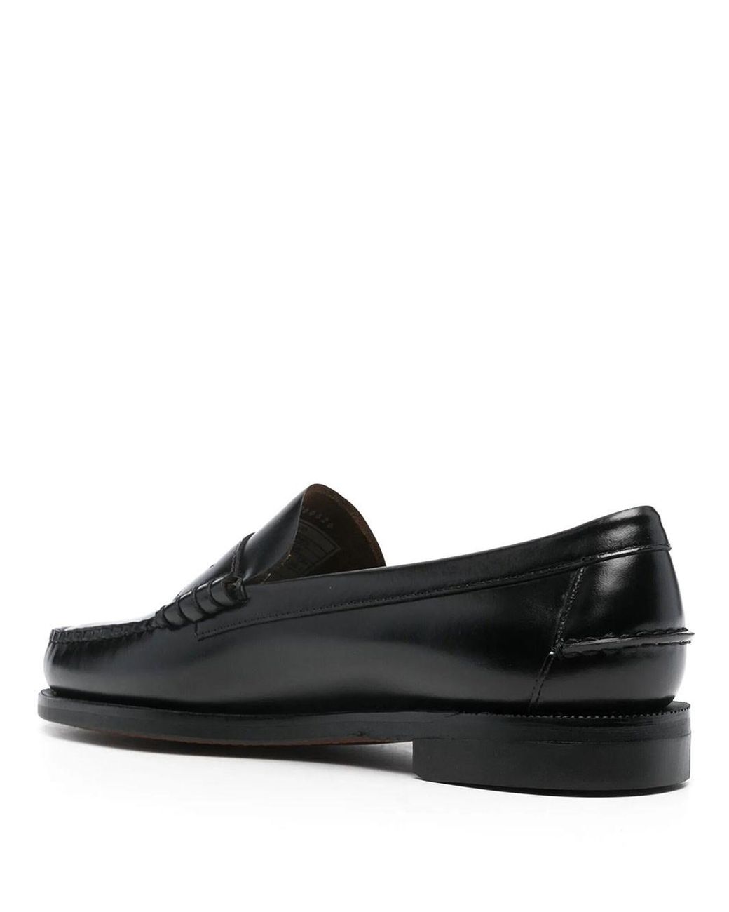 Sebago Black Classic Dan Loafers for men