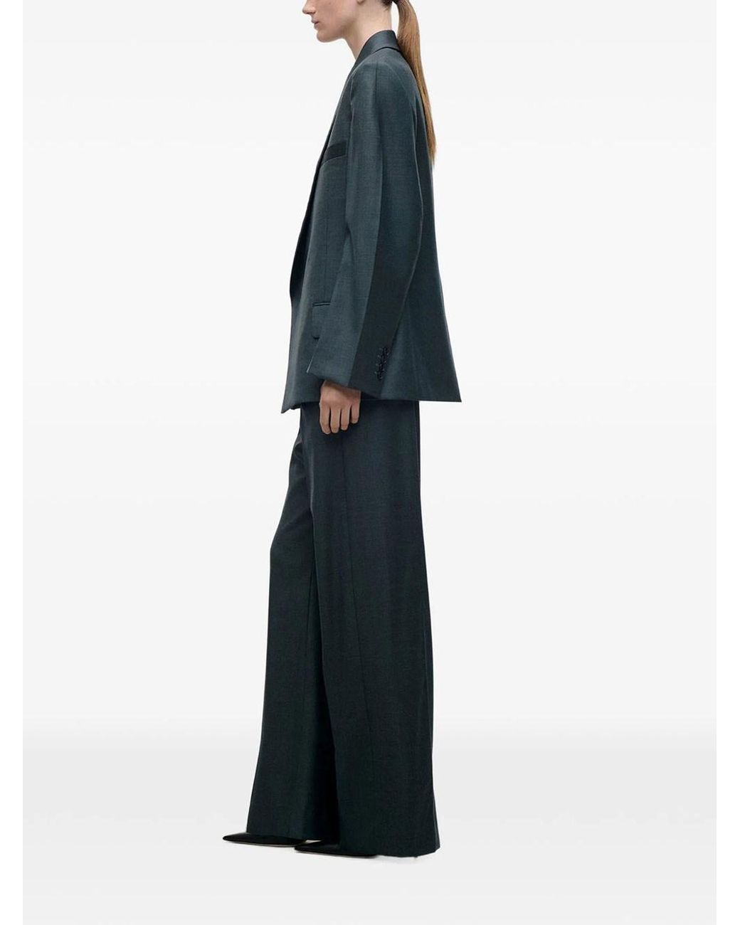 Victoria Beckham Blue Giacca Sartoriale "Olie"