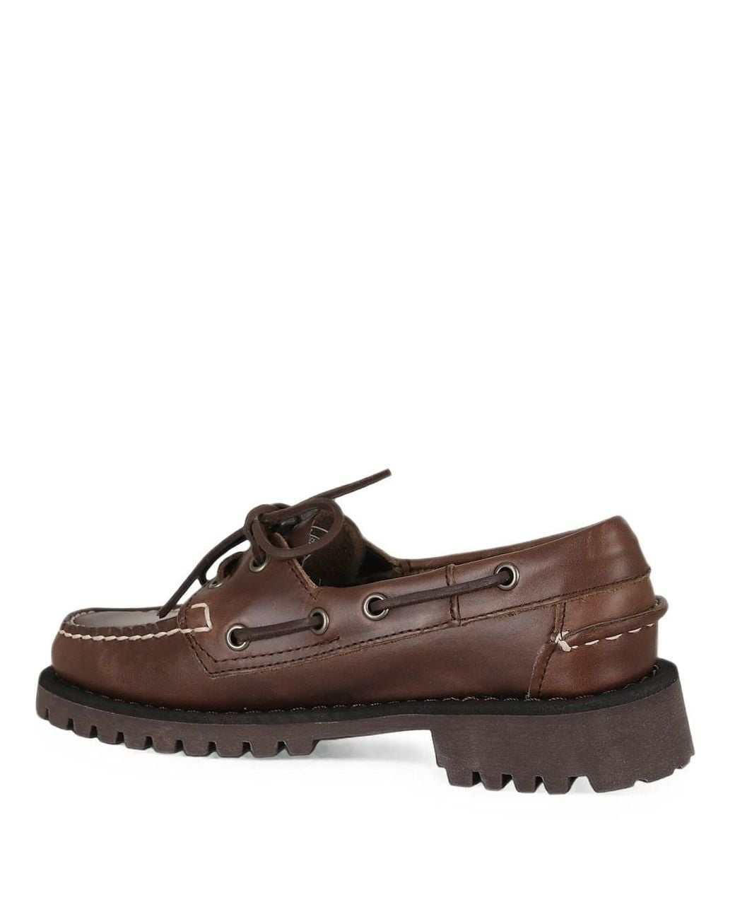 Sebago Brown Ranger Waxy Leather Loafers