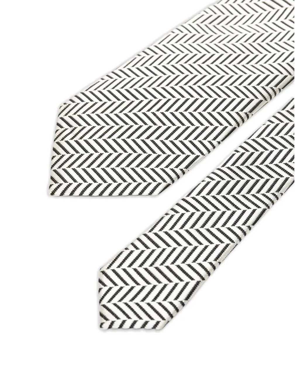 Tom Ford White Silk Tie for men
