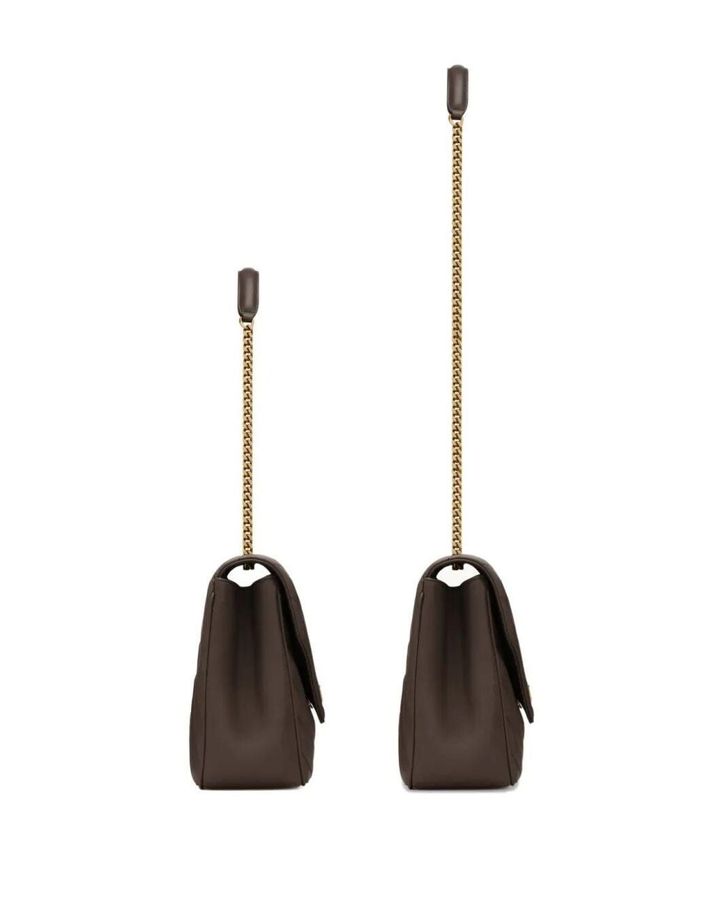 Saint Laurent Brown New Loulou Large