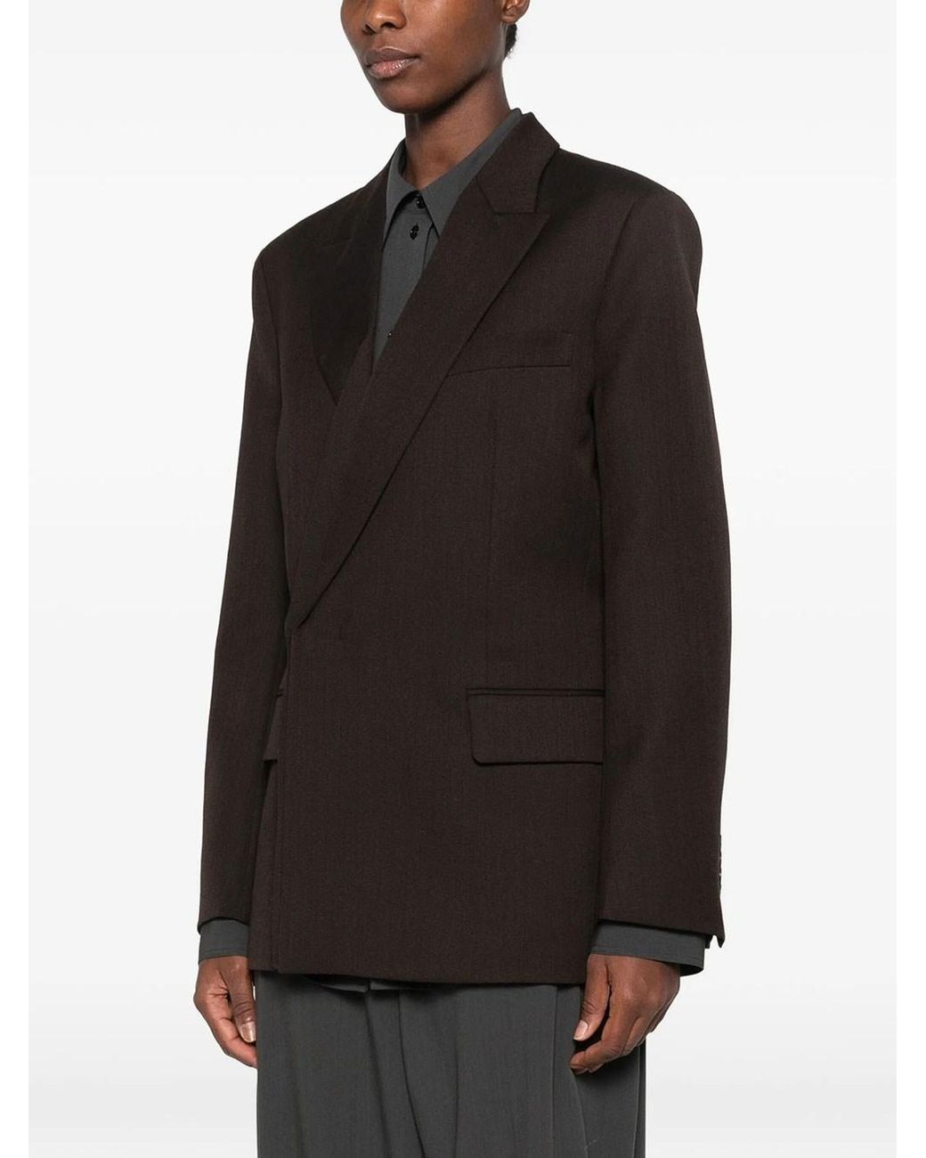 Victoria Beckham Black Blazer Monopetto