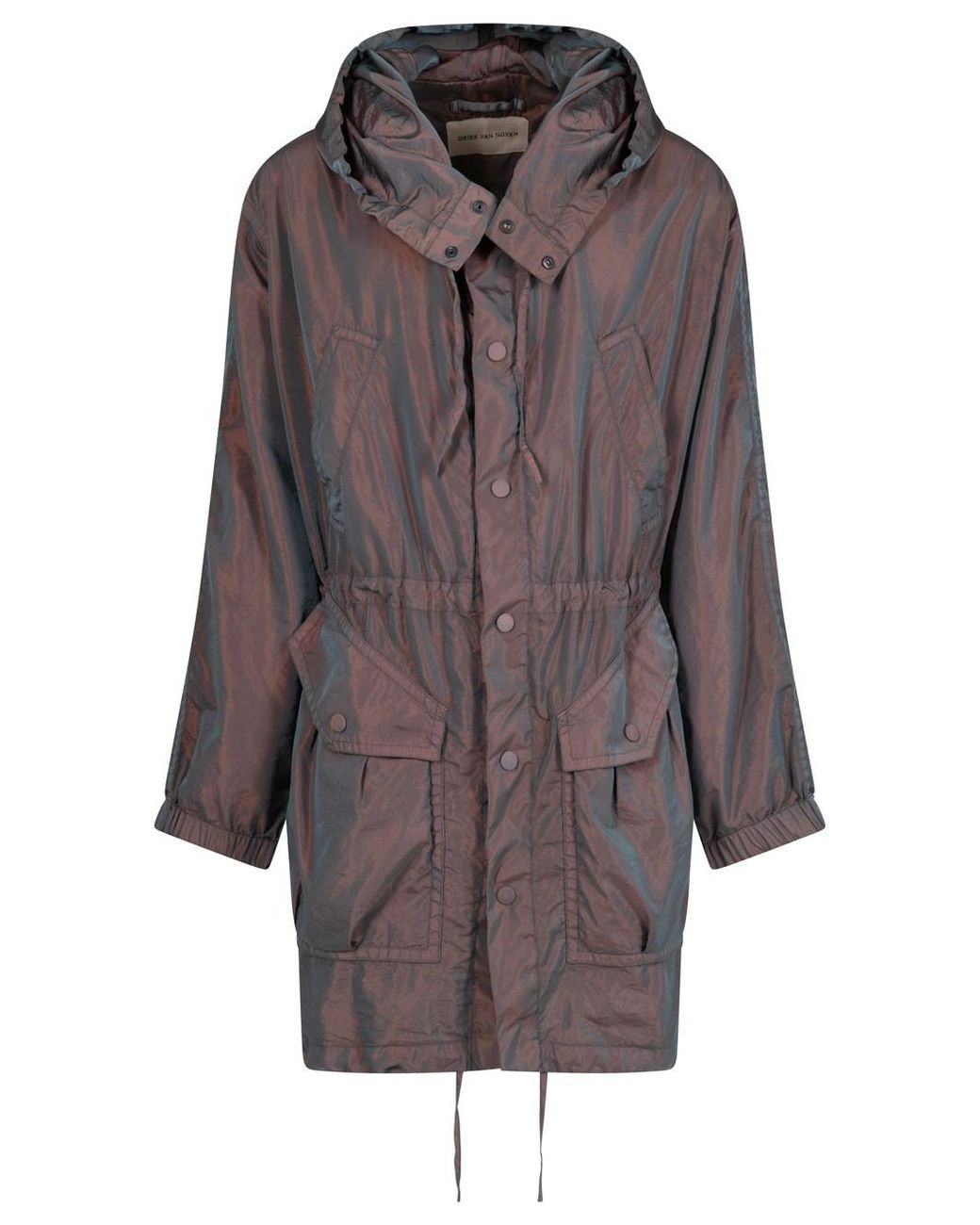 Dries Van Noten Voxer Parka Jacket in Grey for Men | Lyst Canada