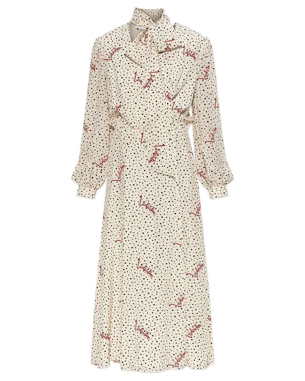 Valentino Garavani Natural Midi Dress