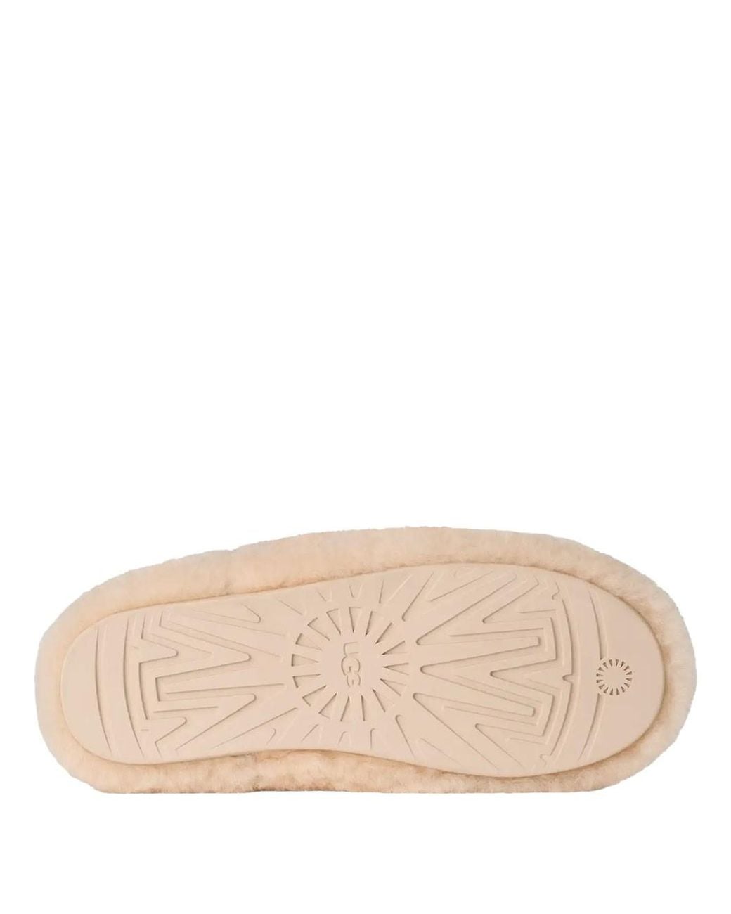 Ugg Natural Slip On Elea Fluffed