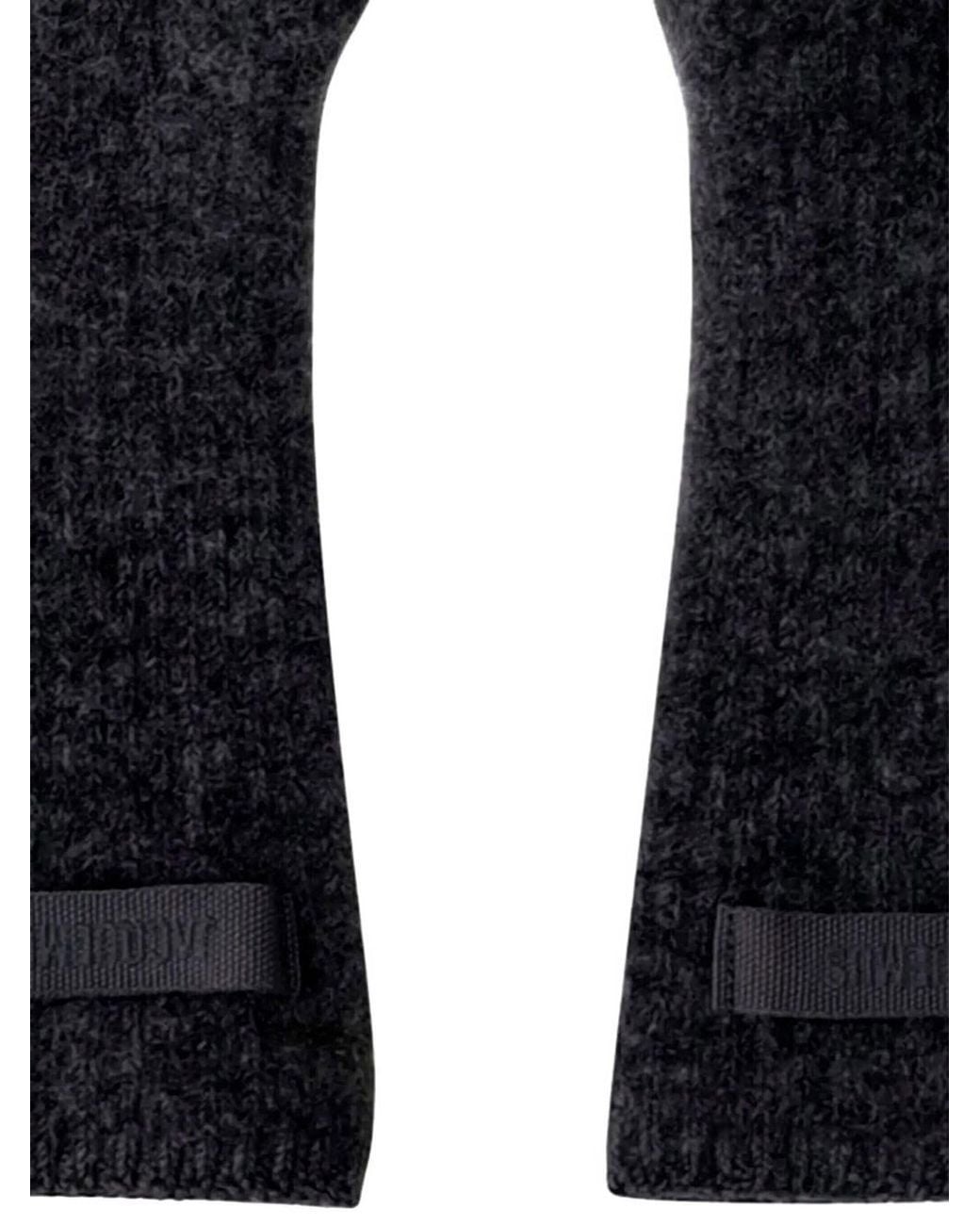 Jacquemus Black Les Gants Gros Grain for men