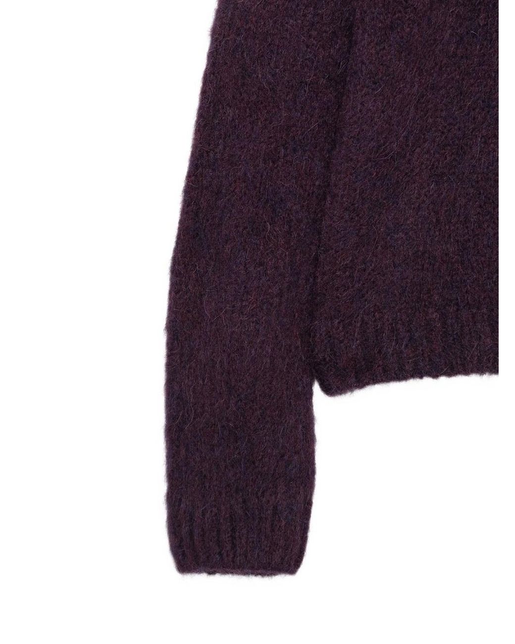 Dries Van Noten Purple Cardigan Mora for men