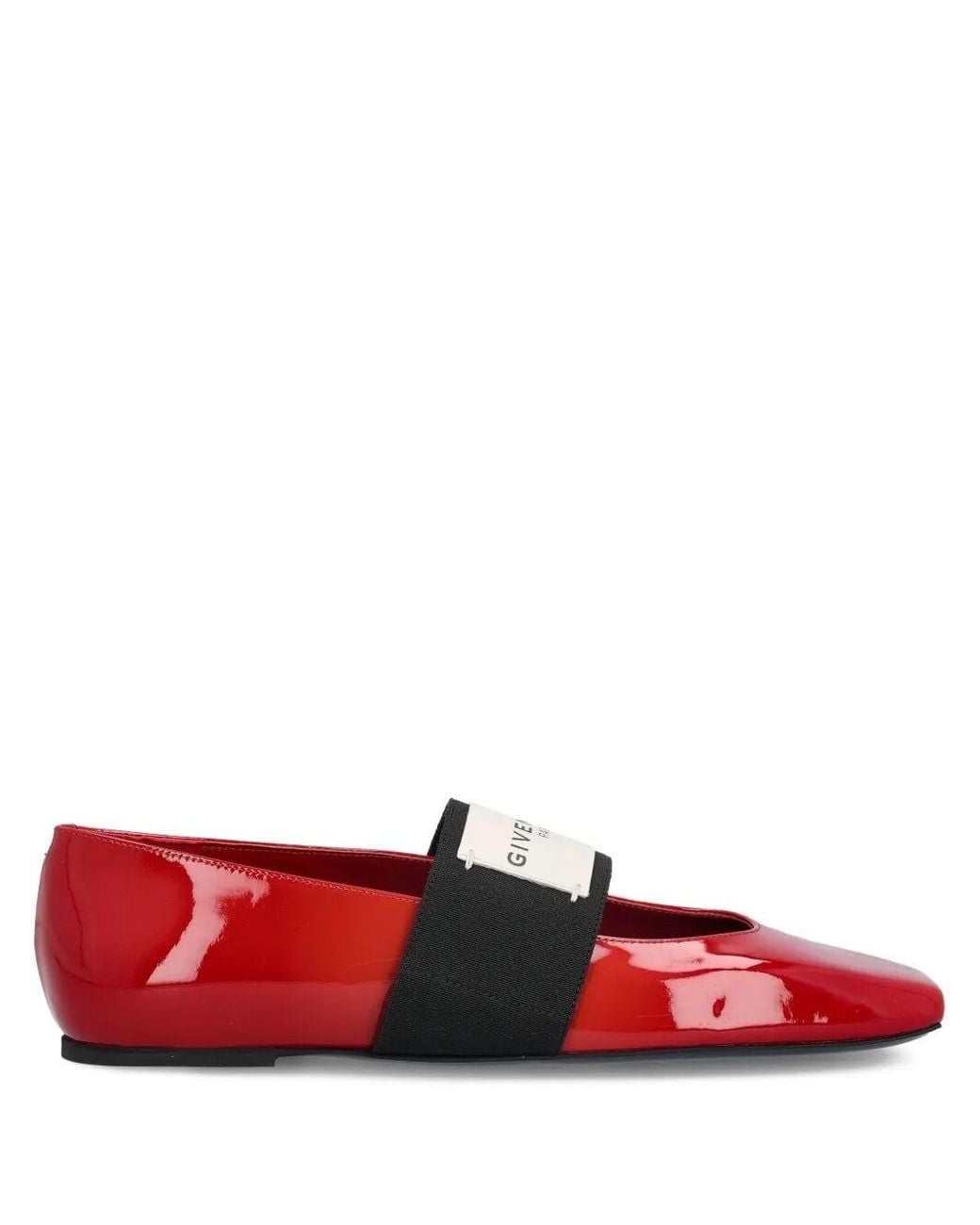 Ballerine Con Logo di Givenchy in Red