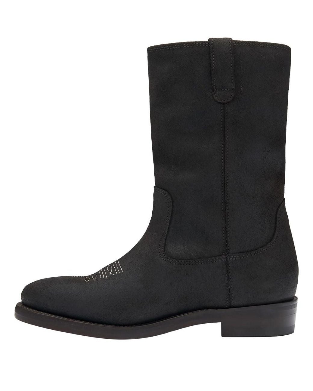 Sebago Black Montana Suede Boots