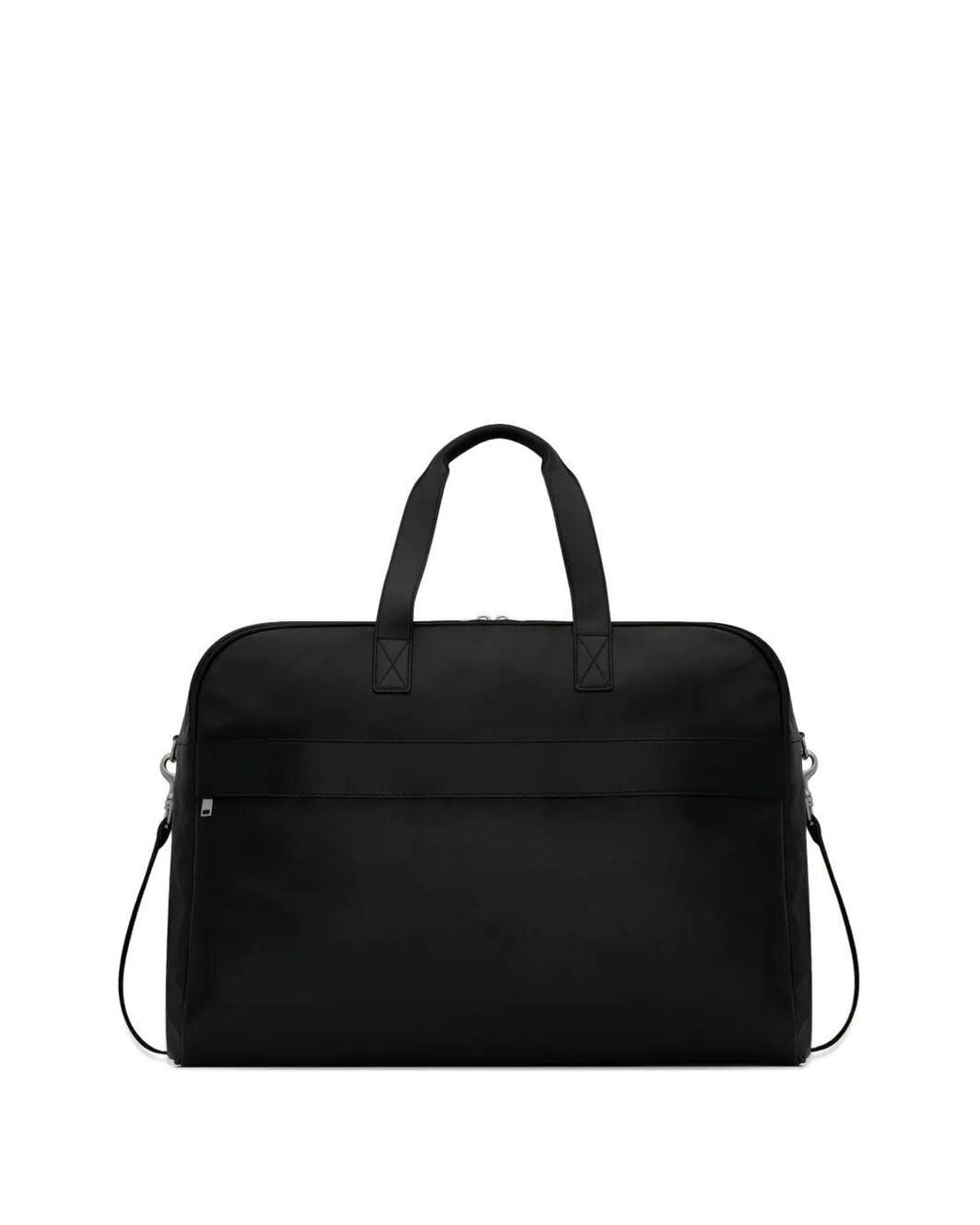 Saint Laurent Black Maxi Top-Handle Duffel Bag for men