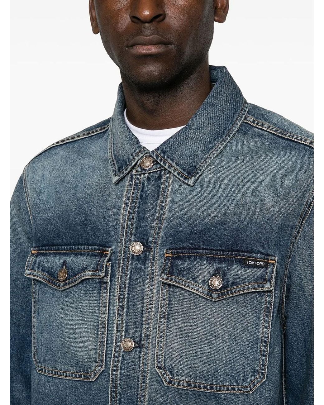 Tom Ford Blue Giacca for men