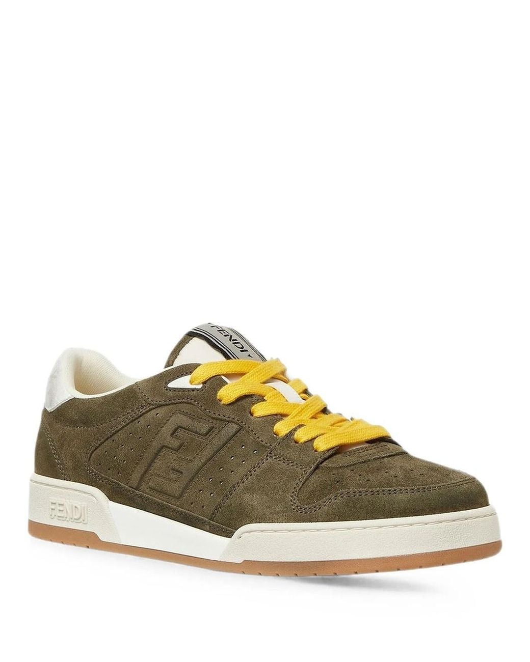 Fendi Green Sneakers Match for men