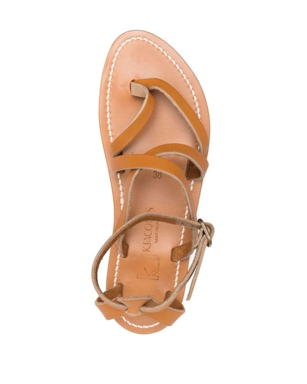 K. Jacques Brown Epicure Sandals