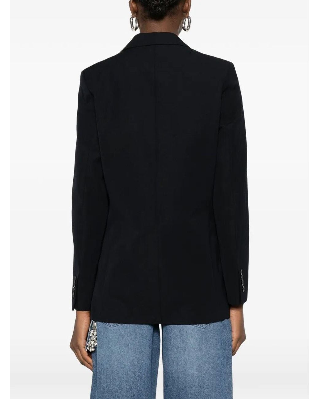A.P.C. Black Single-Breasted Wool Blend Blazer for men