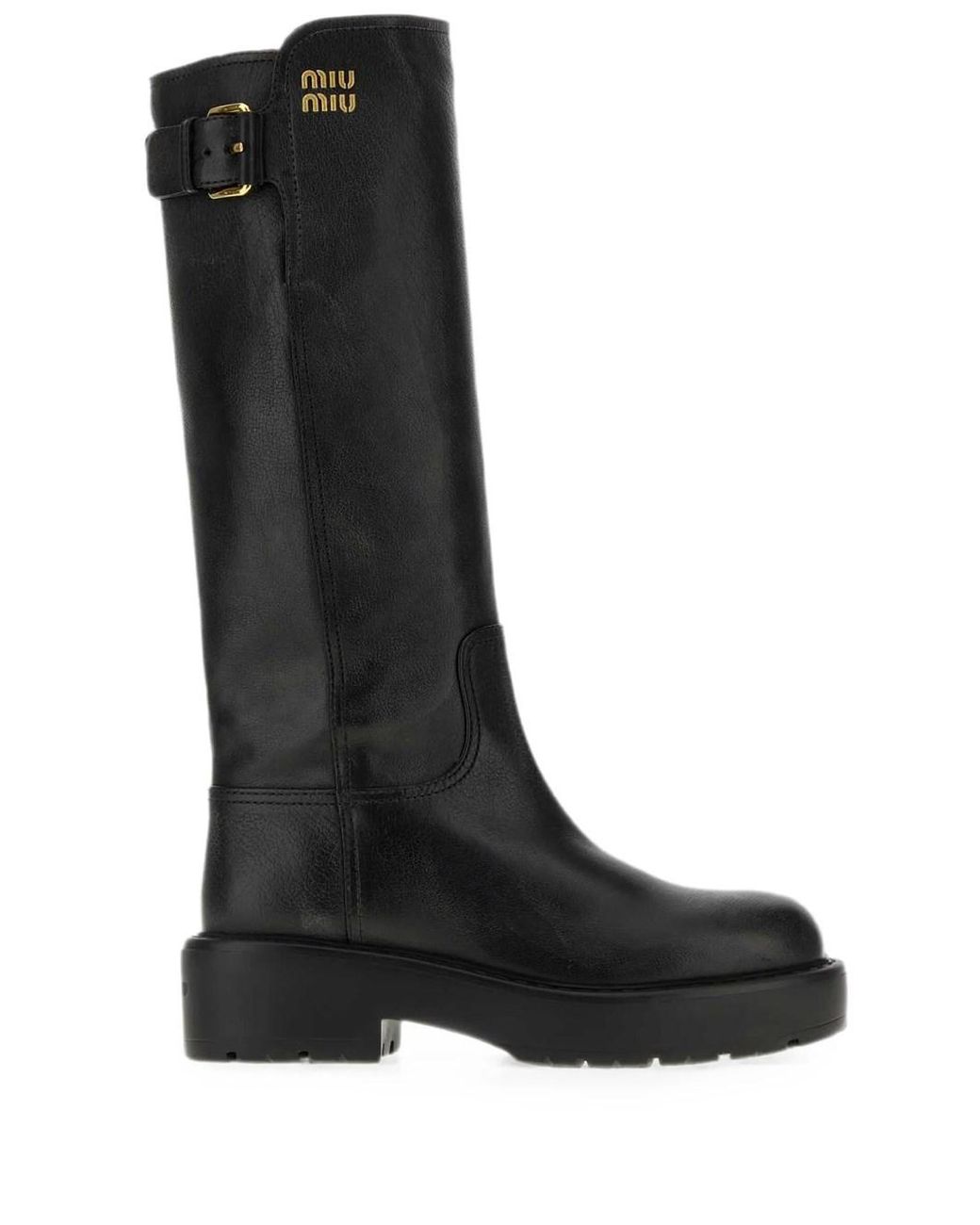Miu Miu Black Stivali