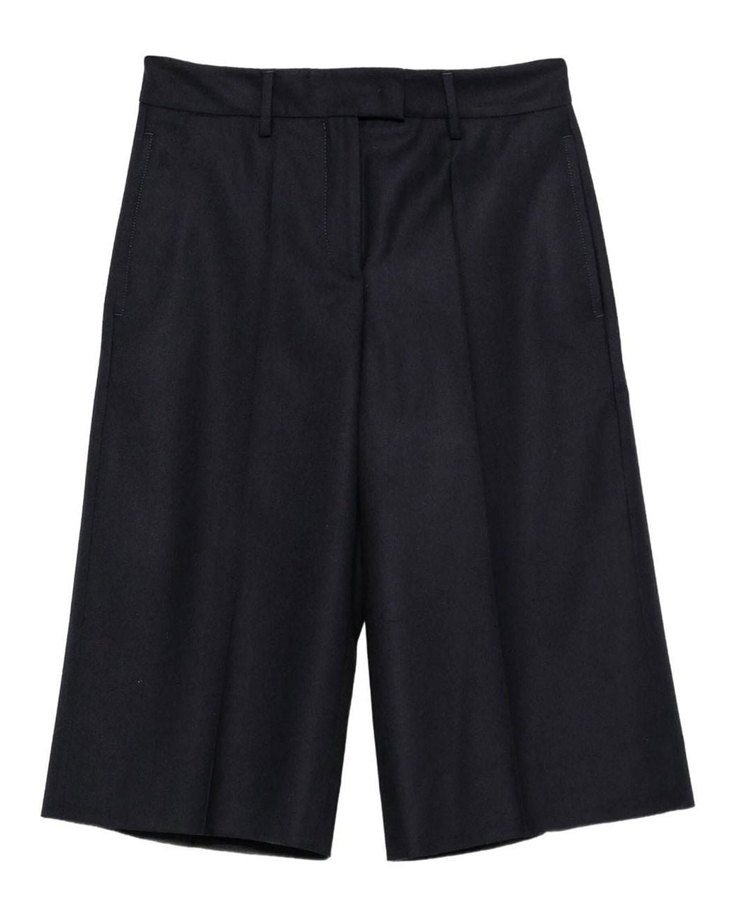 Incotex Blue Iola Tailored Shorts With Pleats