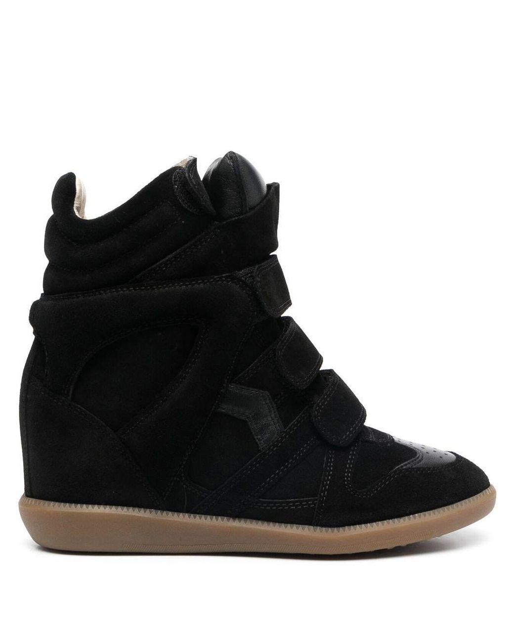 Isabel Marant Bekett Wedge Sneakers Black | Lyst UK
