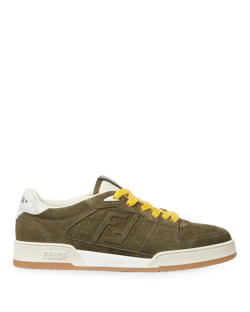 Fendi Green Sneakers Match for men