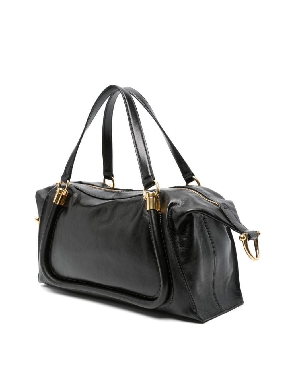 Chloé Black Paraty 24 Bag