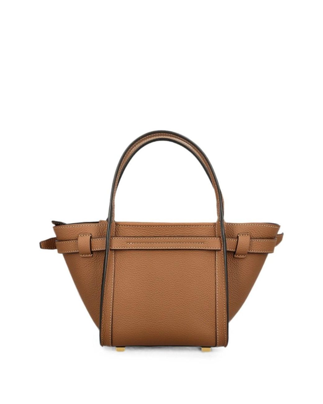 Tod's Brown Borsa Shopping T Signature