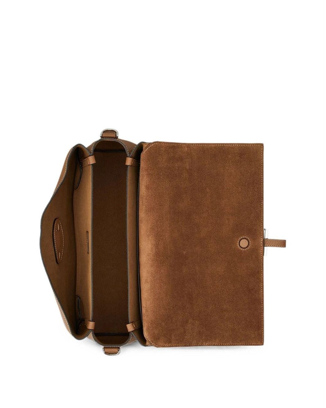 Tod's Metallic T Timeless Small Leather Flap Bag