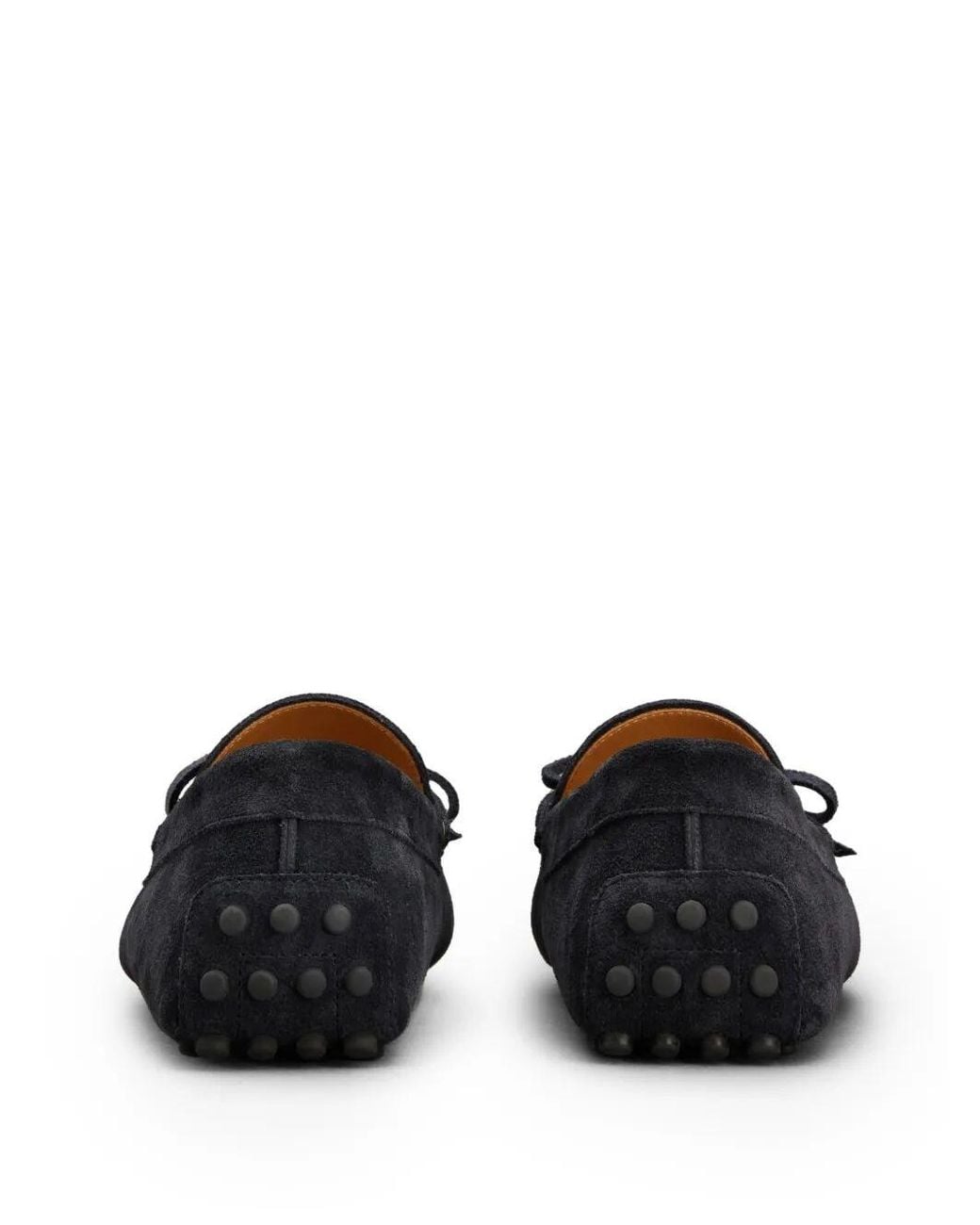 Tod's Black Suede Loafers for men