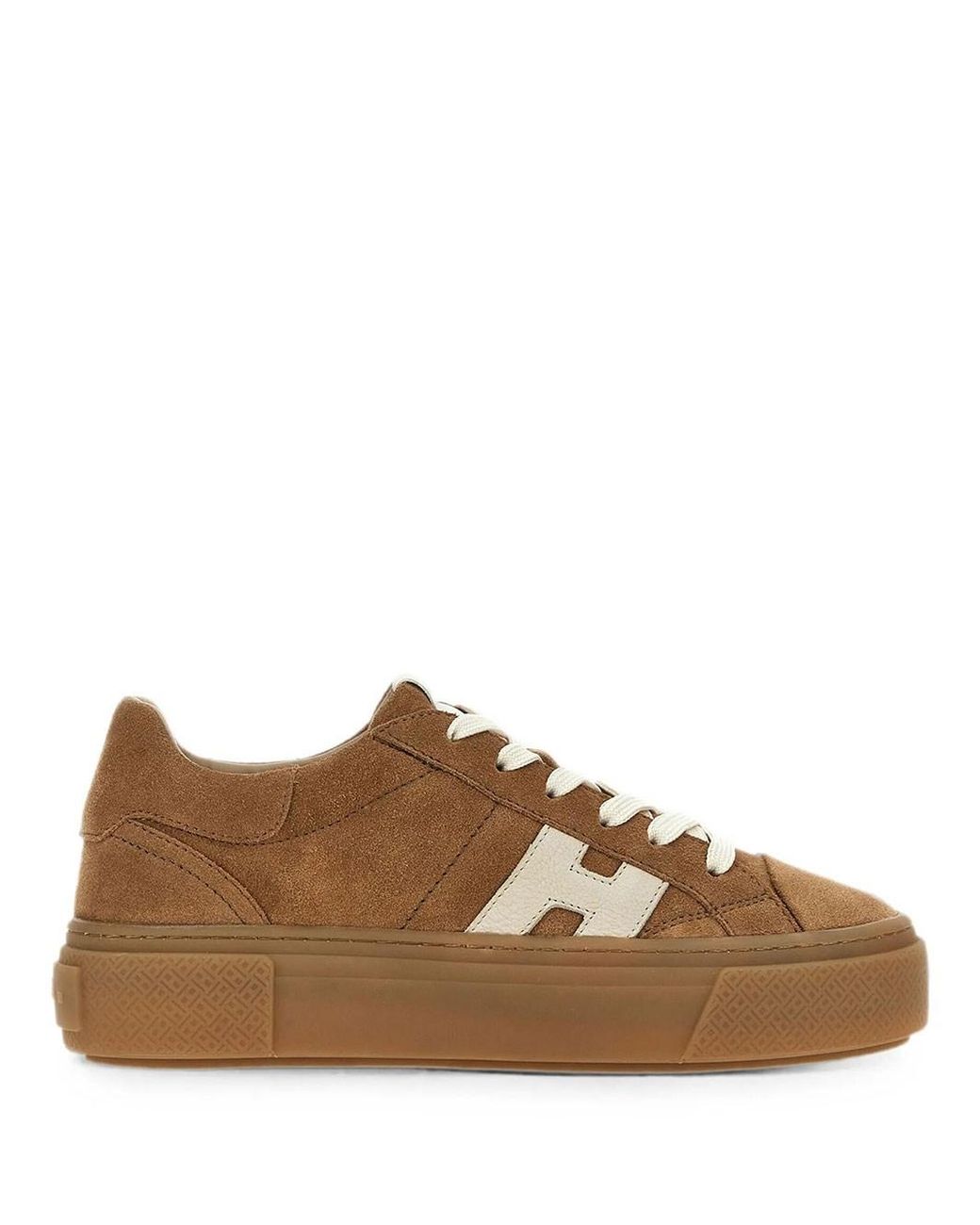 Hogan Brown Crosswind Sneakers