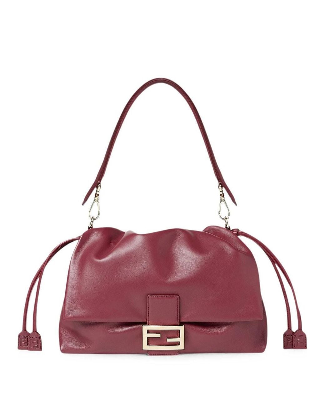 Fendi Purple Baguette® Soft Large Lamb Leather Bag