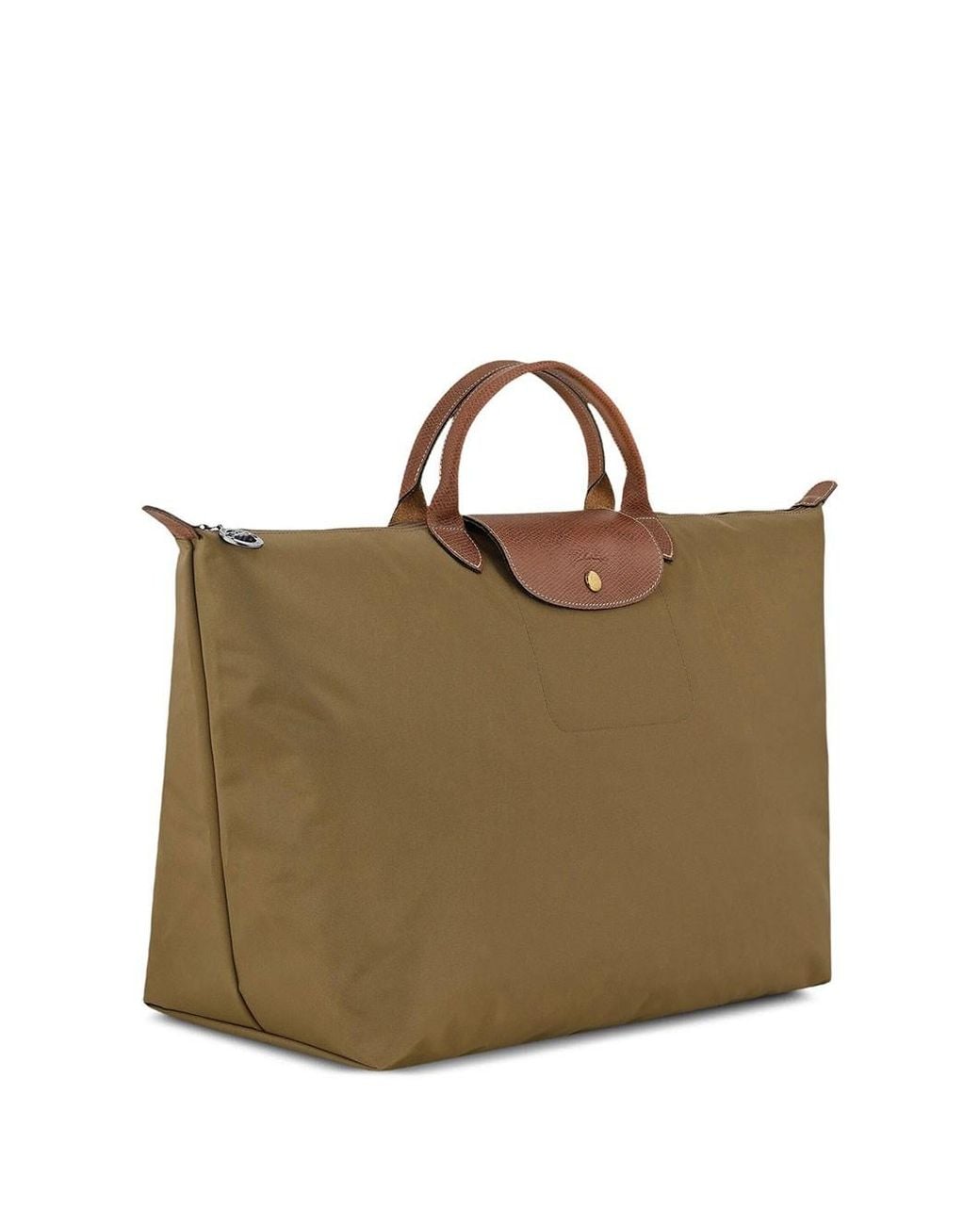 Longchamp Brown L Le Pliage Original Travel Bag