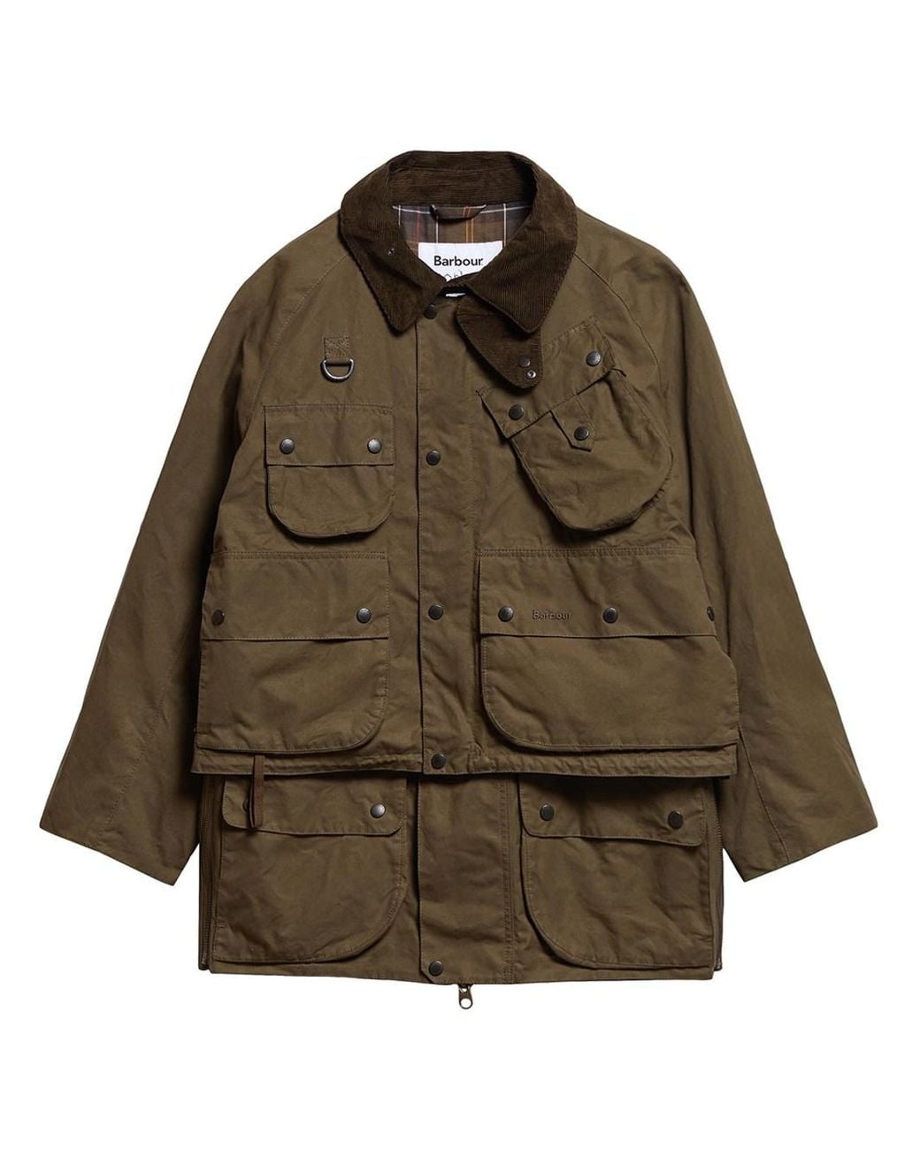 Barbour Brown X Norbit: 3-In-1 Casual Jacket for men