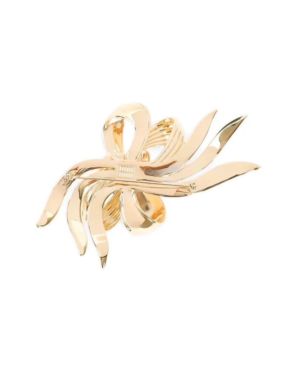 Miu Miu Metallic Tourbillon Metal Brooch Accessories