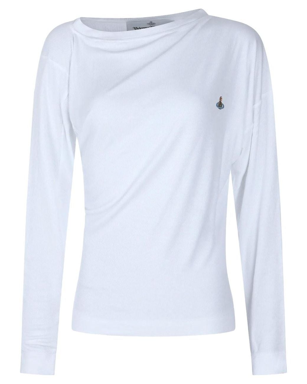 Vivienne Westwood Blue Long Sleeve Hebo Top