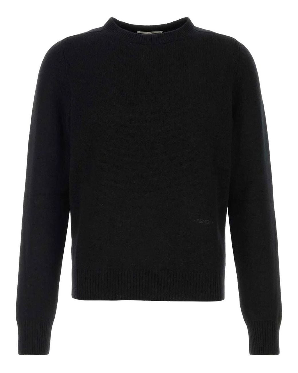 Fendi Black Cashmere Sweater for men