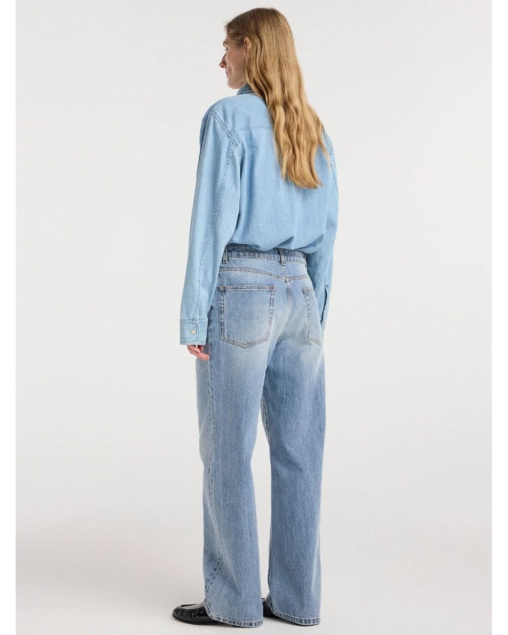 Rohe Blue Bruun Baggy Jeans