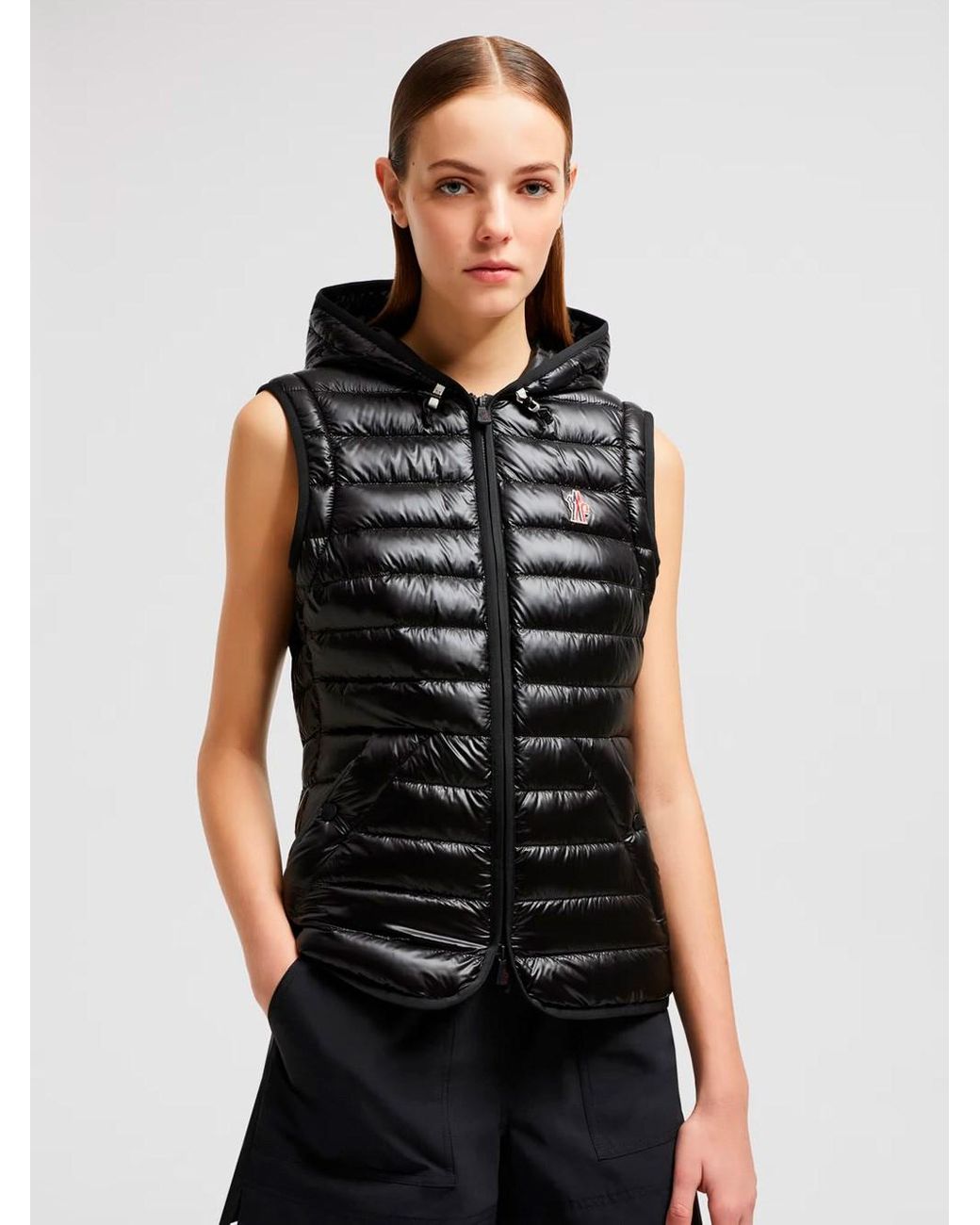 Moncler Clothing Coats in Black | Lyst