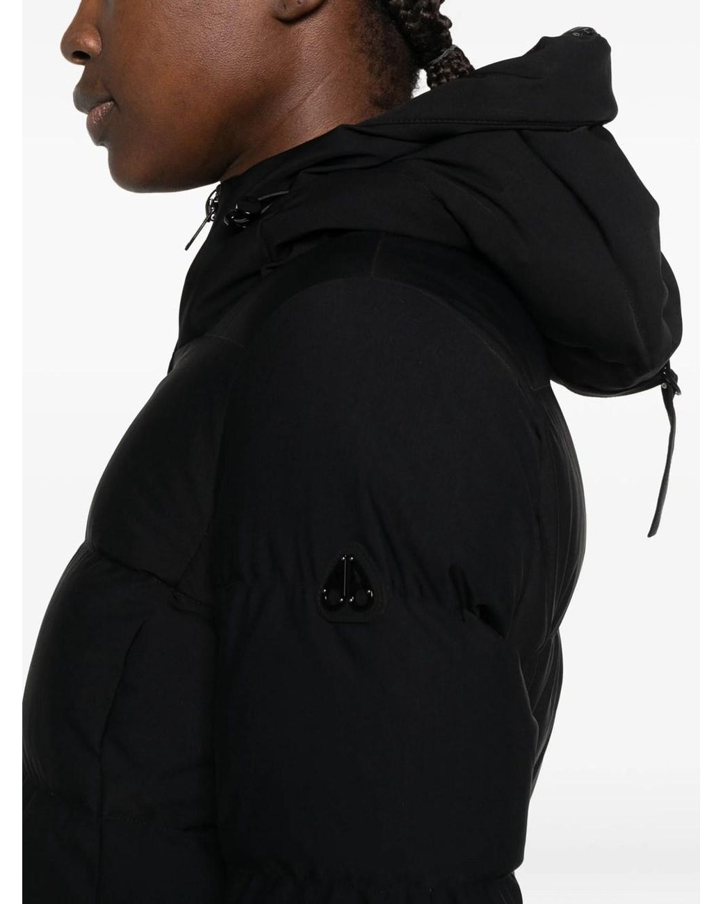 Moose Knuckles Black Soho 3Q Down Jacket