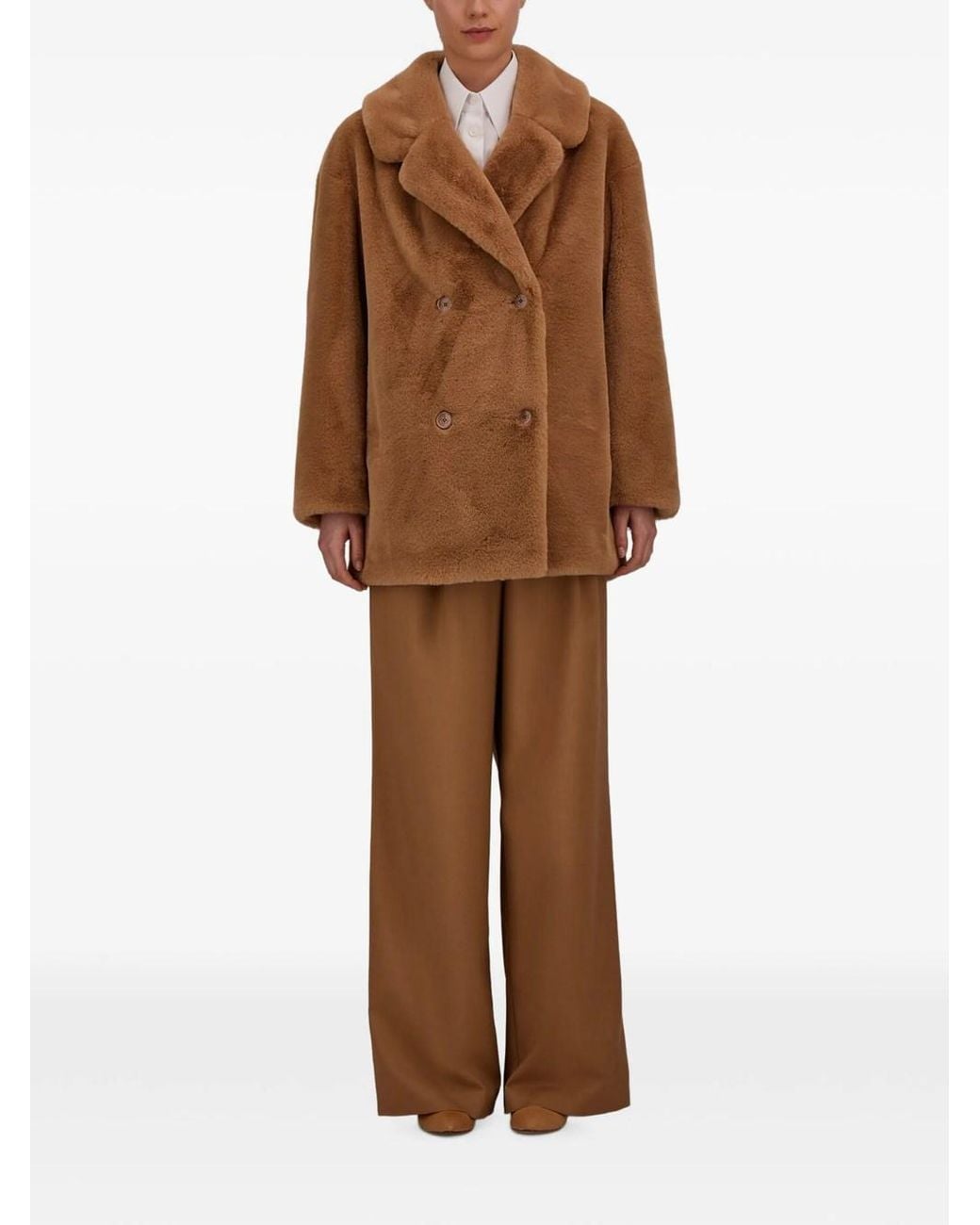 Herno Brown Peacoat