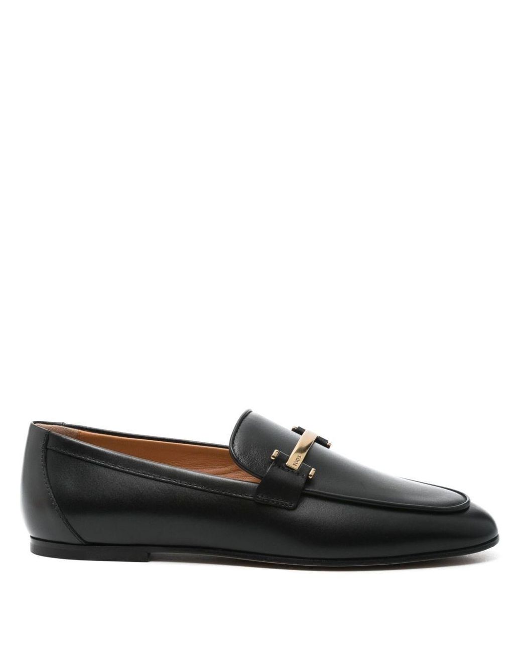 Tod's Black Leather Loafer