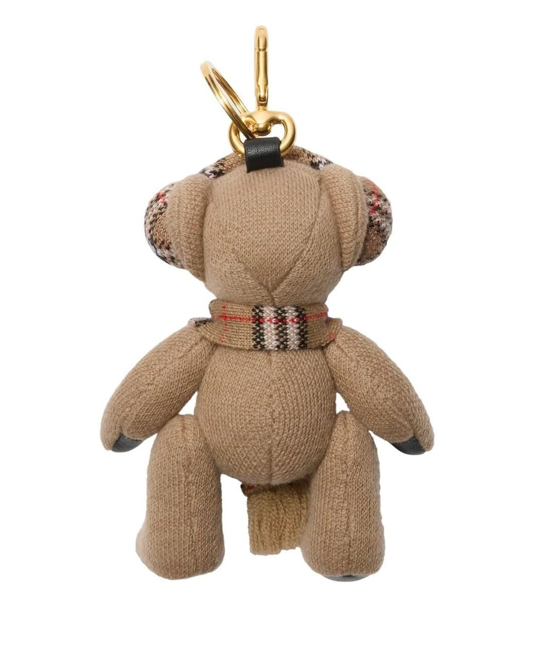 Burberry White Thomas Bear Charm
