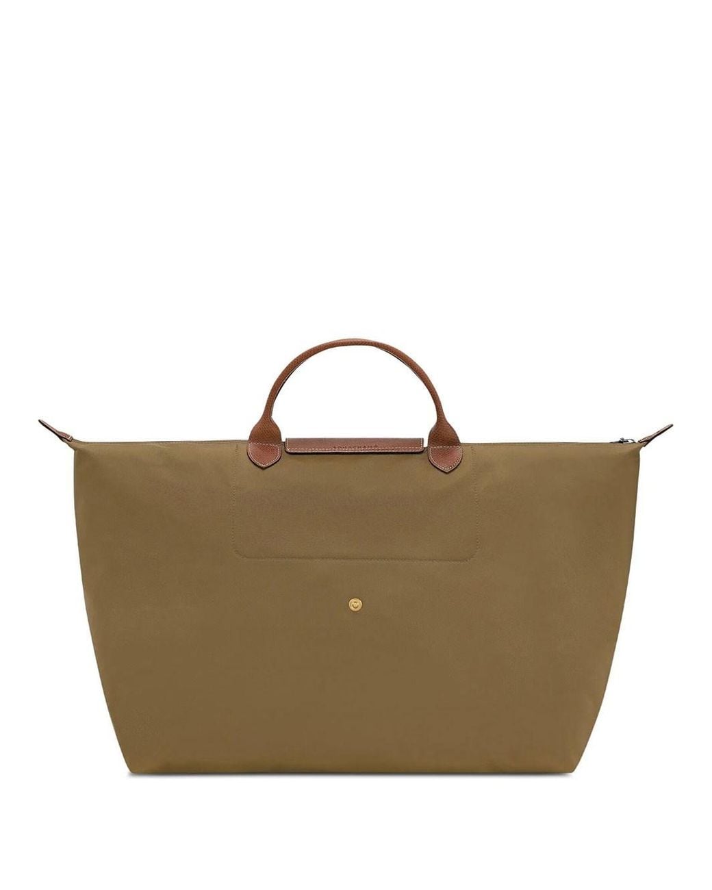 Longchamp Brown L Le Pliage Original Travel Bag