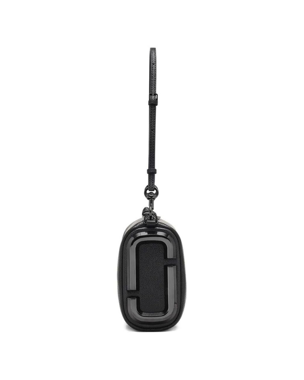 Marc Jacobs Black Snapshot Leather Shoulder Bag
