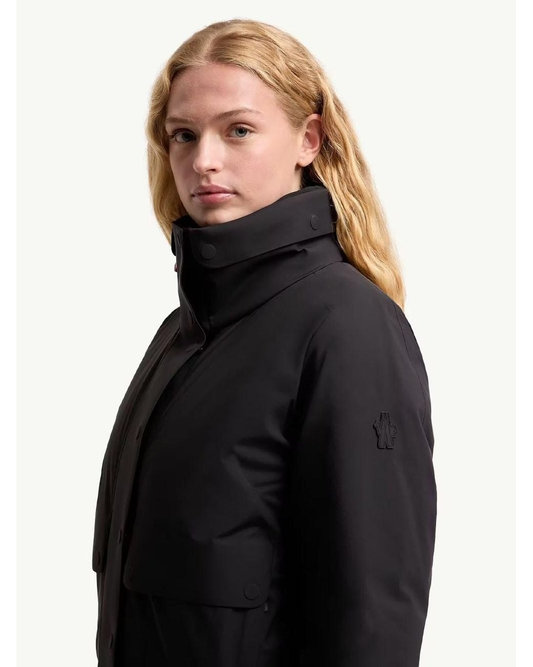 Moncler Black : Danses Padded Ski Jacket With Hood