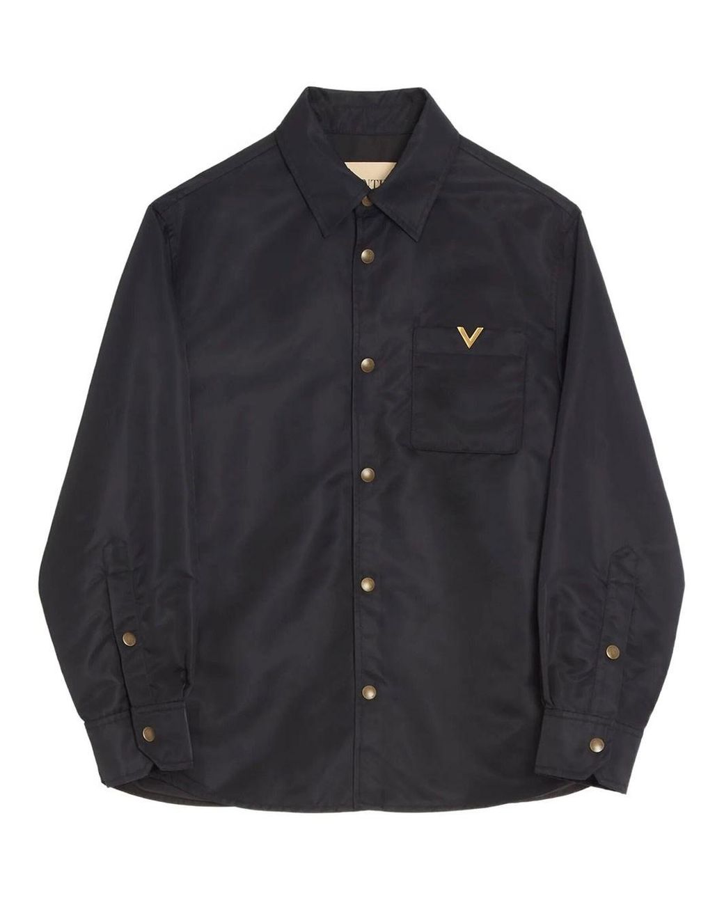 Valentino Garavani Blue Shirt Jacket for men