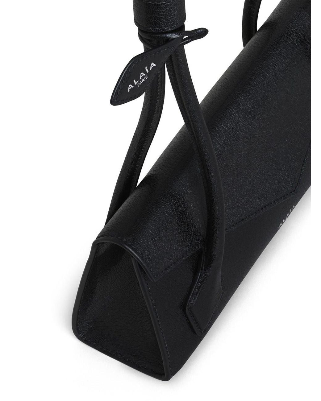 Alaïa White Small Le Teckel Flap Bag