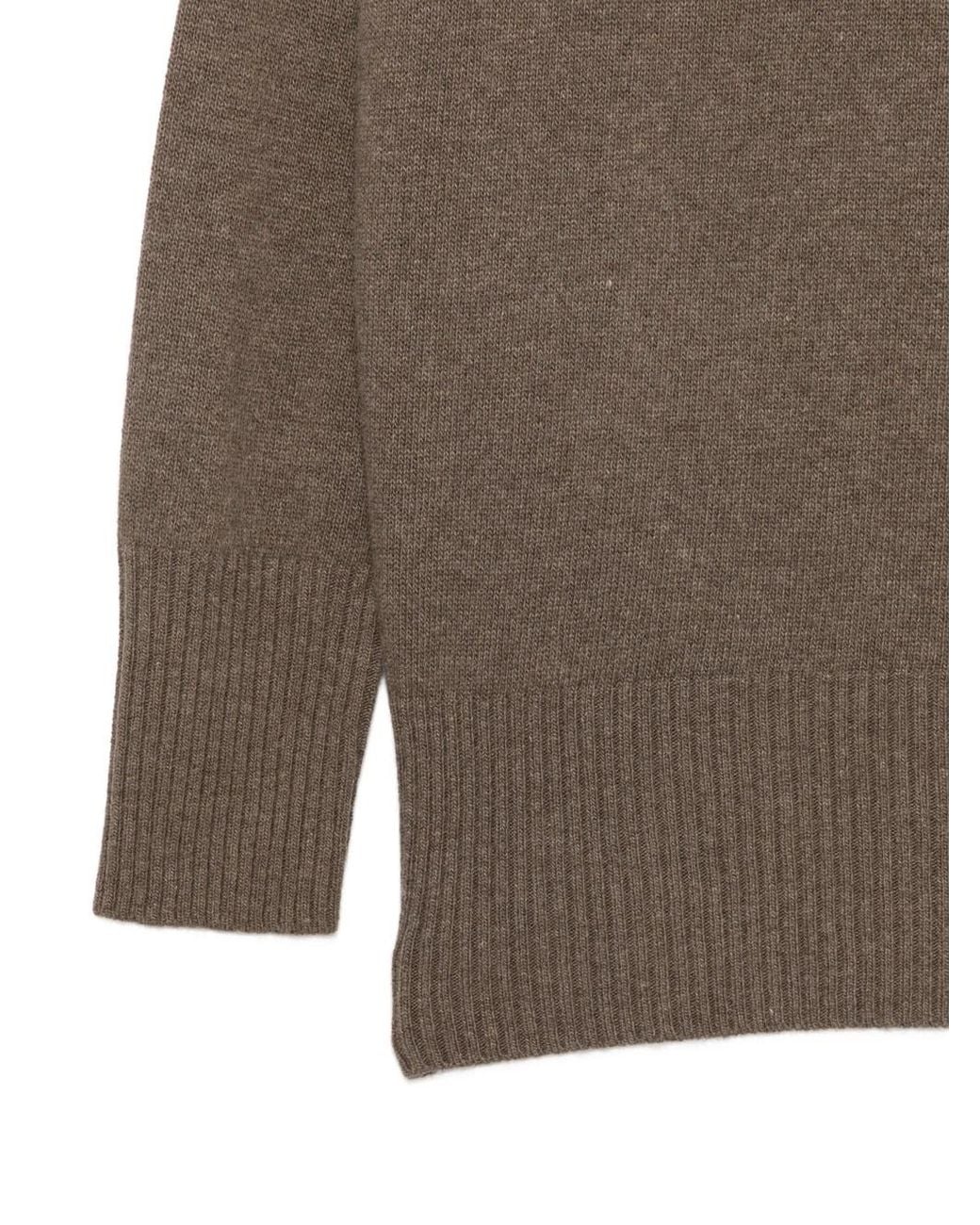 Roberto Collina Brown Turtleneck