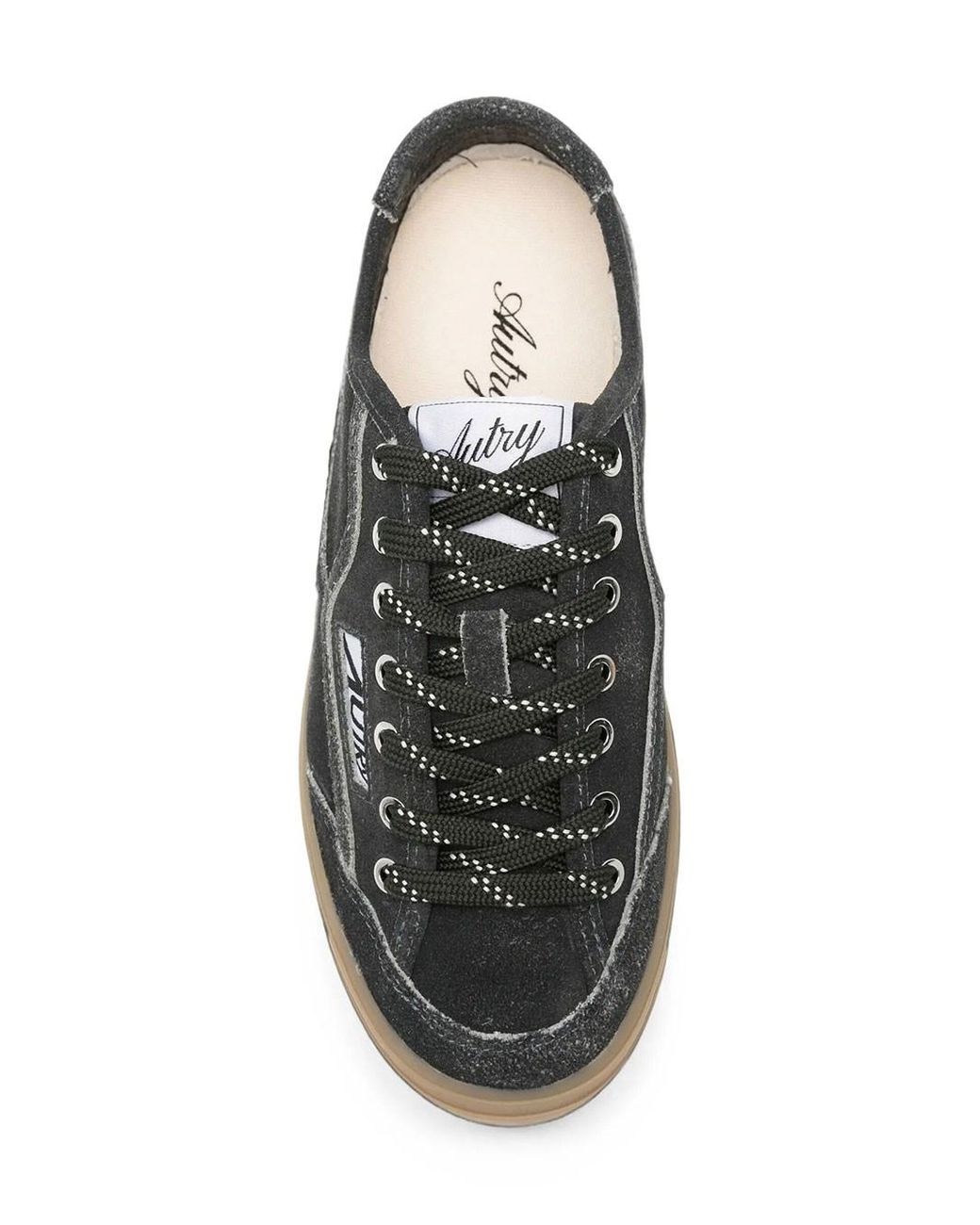 Autry Gray Windscape Low Sneakers