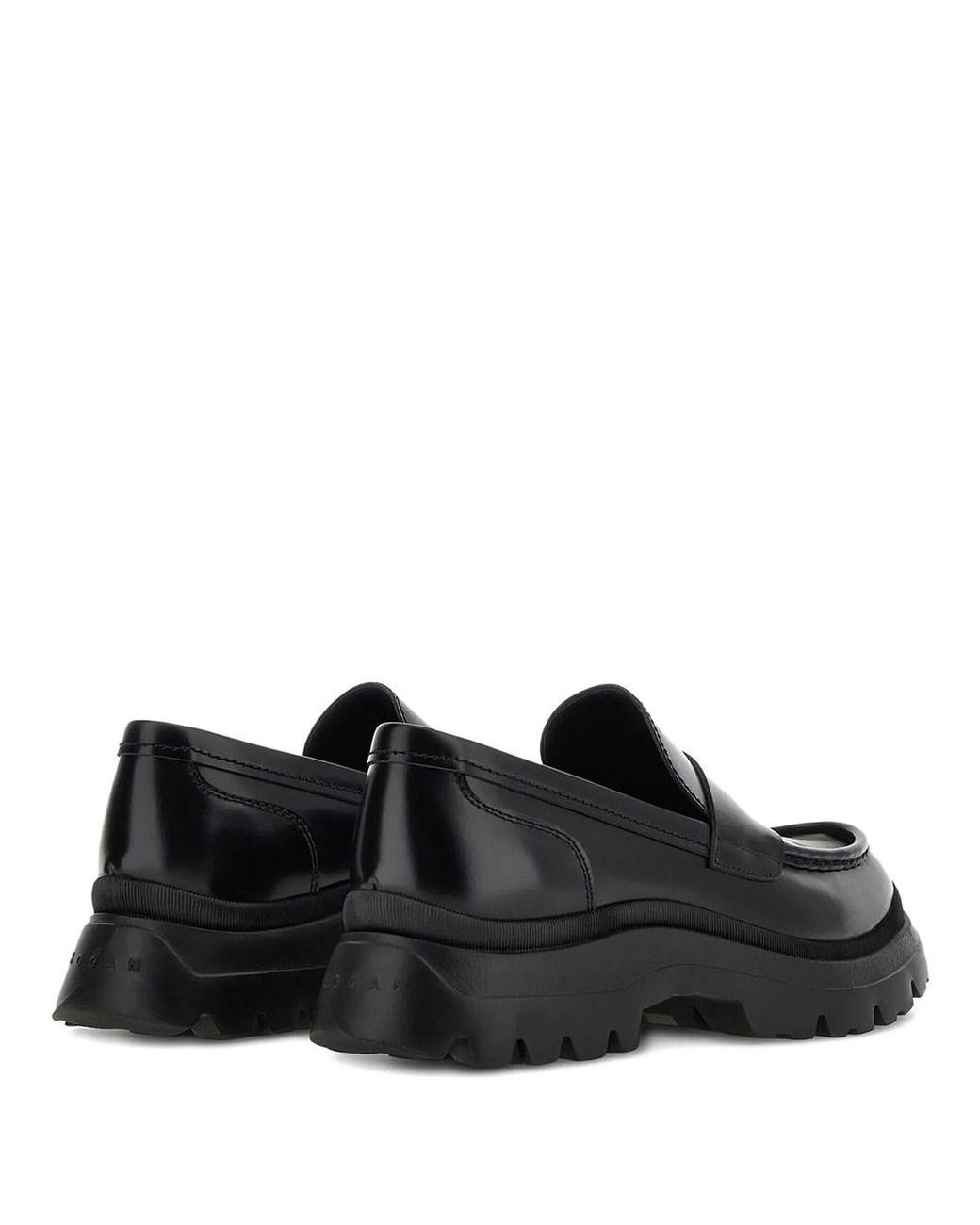 Hogan Black Mocassini H692 for men